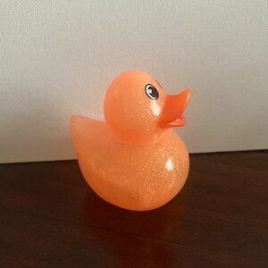 Rinco's Orange Plastic Duck 3 inches